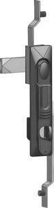 110-1 — Swinghandle Cabinet Lock - with Mechanism - with Dust Cover