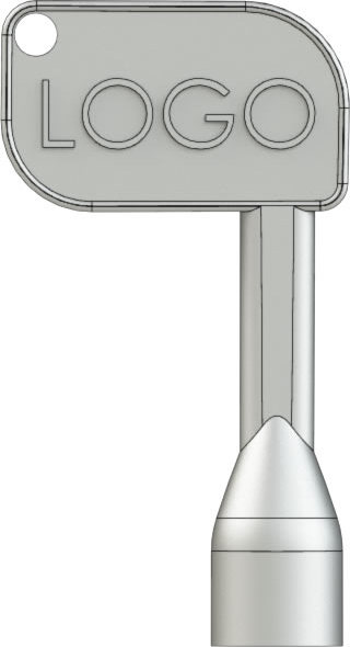 320-6 — Elevator Door Lock Key