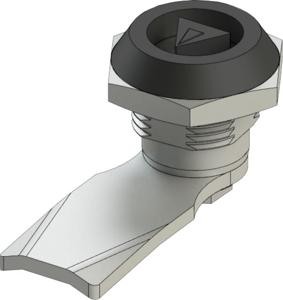 336-SB — Mini Quarter-Turn Lock - Triangle