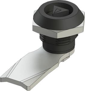 337 — Mini Quarter-Turn Lock - Triangle