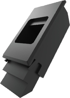 357 — مزلاج-مسمار قفل - 0.8 - 1,8 mm صفيحة معدن