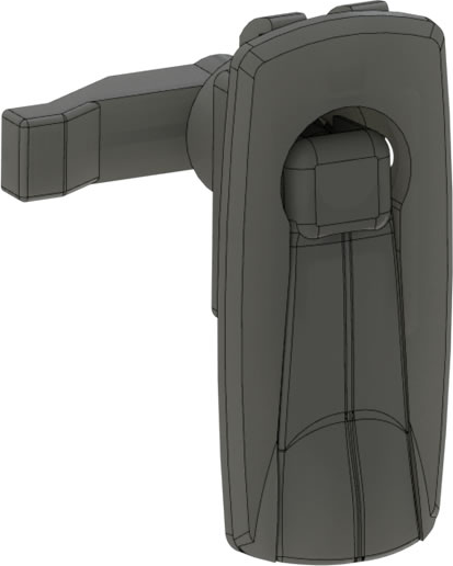 358 — Functional Cabinet Lock - Plastic Cam