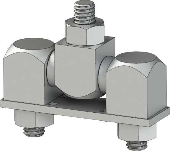 408 — 16 mm with Link Cube Hinge - M8