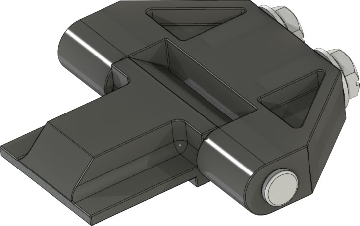 428 — Large Panel Door Hinge