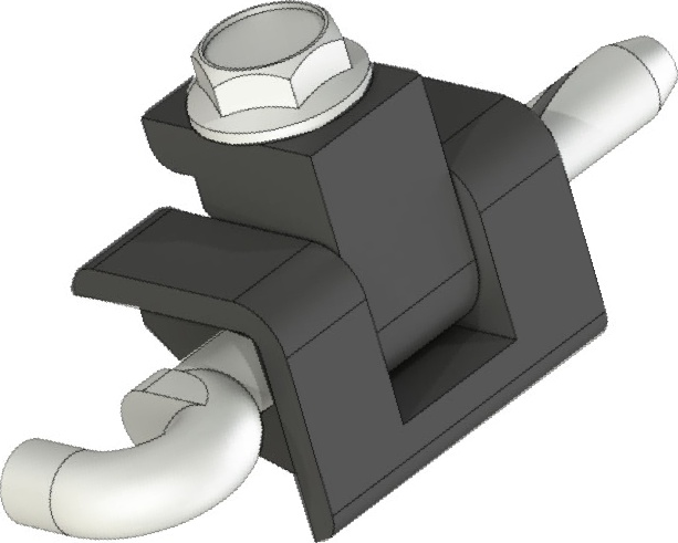 444 — съёмная петля - 0.8 - 1,5 mm