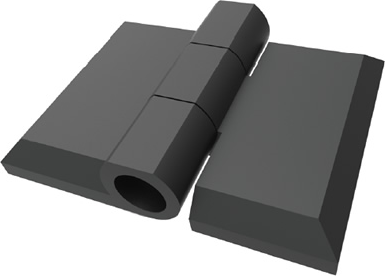 450 — 30x40 Leaf Hinge