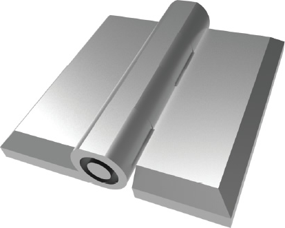 455 — 40x40 Leaf Hinge