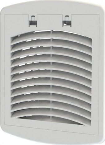 502-1 — 125x125 شبكة تهوية RAL7035