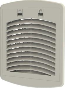 502 — 125x125 شبكة تهوية RAL7032