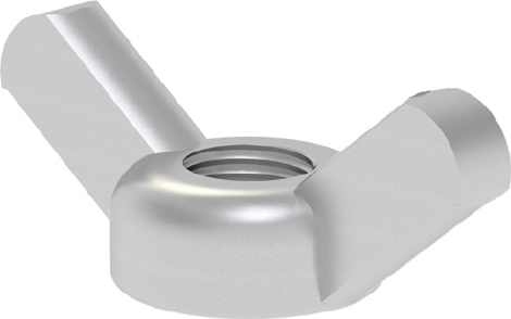 551 — M6 Steel Wing Nut