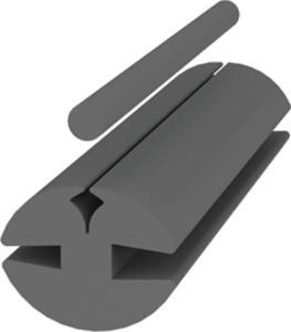 649 — шкаф остекления уплотнитель - 15x3